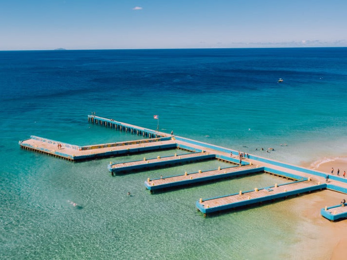 Crash Boat pier from above – snorkeling the pylons in Aguadilla