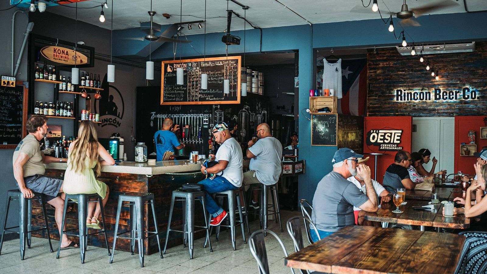 Rincón Beer Company interior