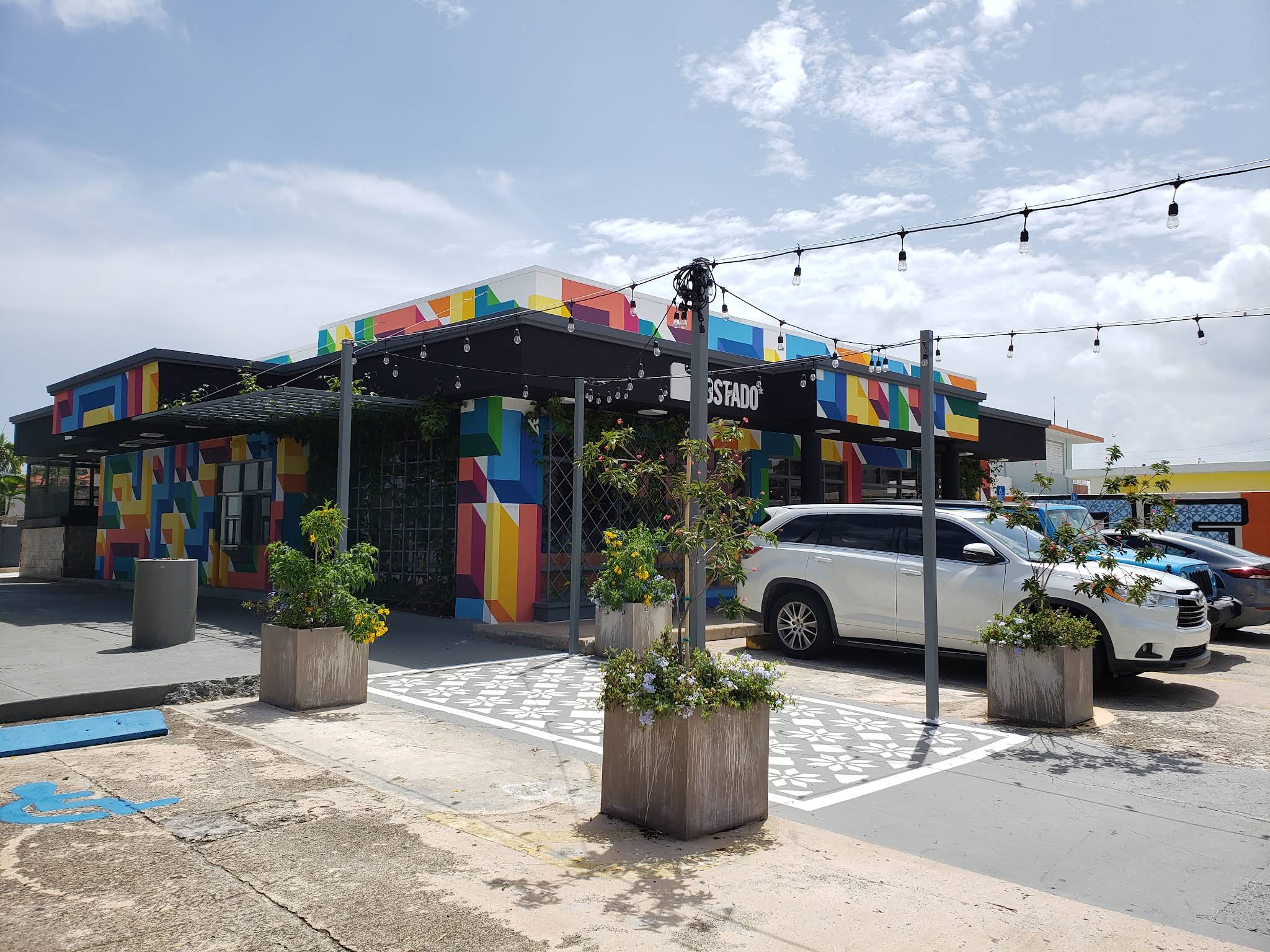 Tostado exterior calle loiza