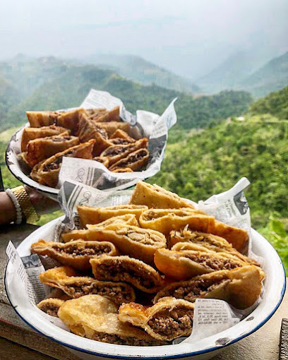 Platter of lechón with arroz con gandules at Casa Vieja