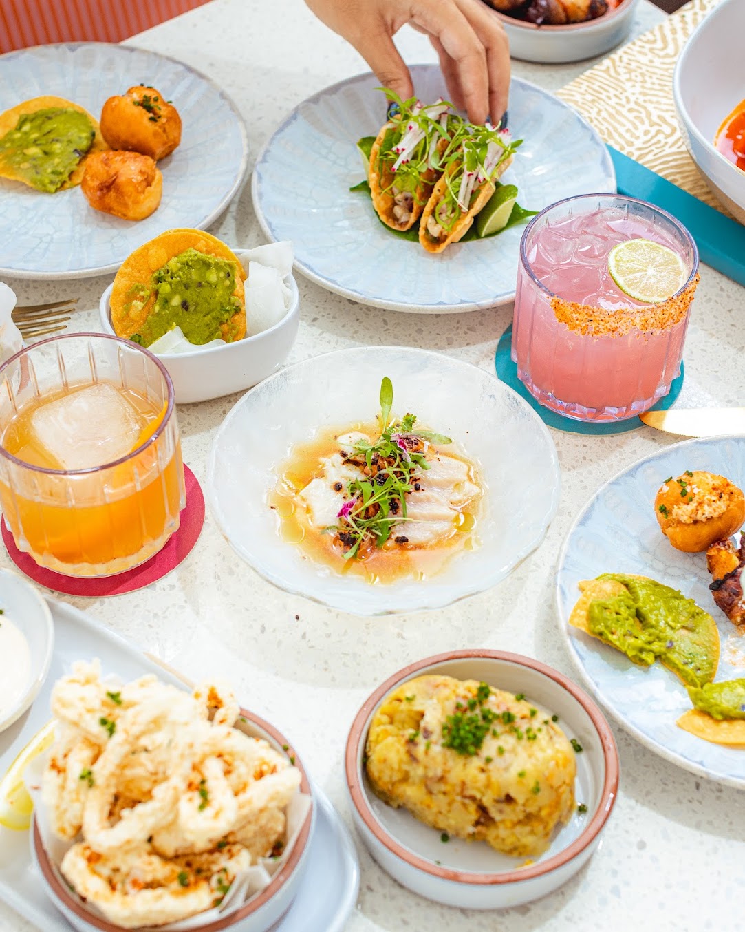 Mar y Rosa seafood dish