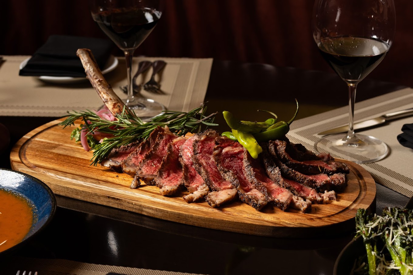 Steak at Meat Market