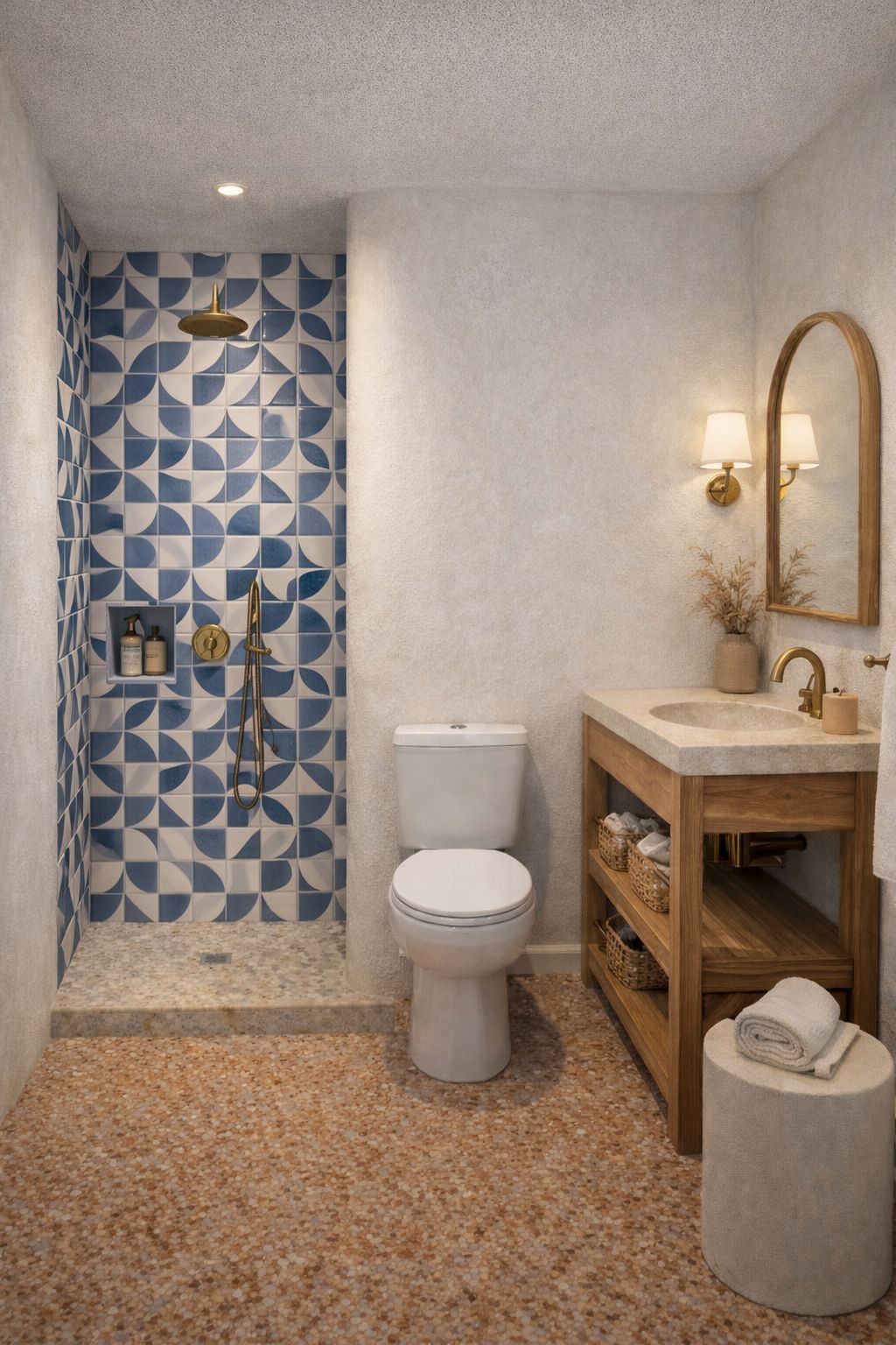 Santorini Retreat - bathroom